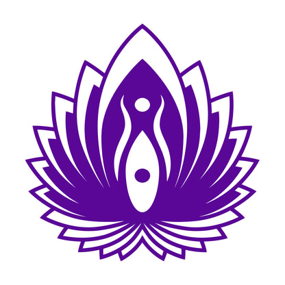 Mural And Wall Vinyl Decal Yin Yang Symbol Lotus Flower Yoga Buddhism Self Adhesive