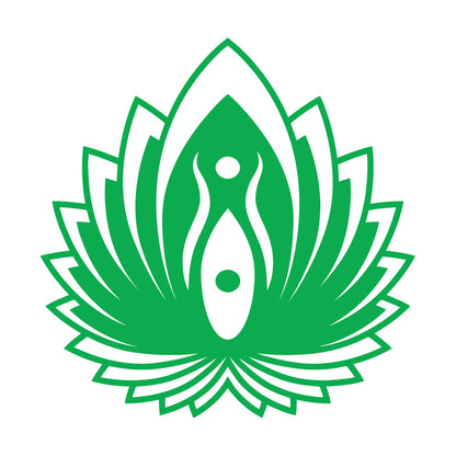 Mural And Wall Vinyl Decal Yin Yang Symbol Lotus Flower Yoga Buddhism Self Adhesive