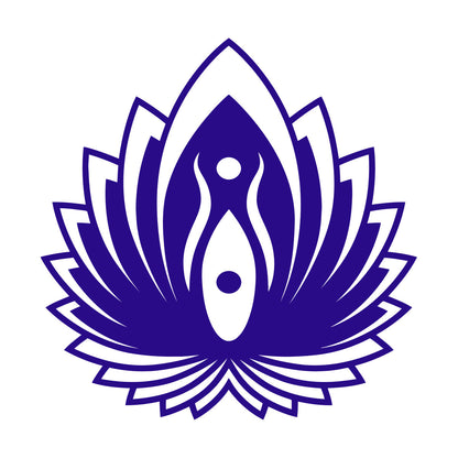 Mural And Wall Vinyl Decal Yin Yang Symbol Lotus Flower Yoga Buddhism Self Adhesive