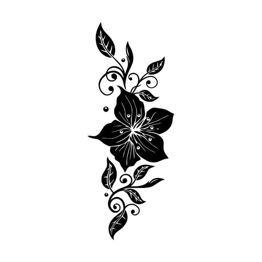 Wall Stickers Abstract Flower Arrangement Abstract Do Not Damage The Wall Surface