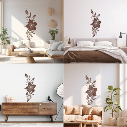 Wall Stickers Abstract Flower Arrangement Abstract Do Not Damage The Wall Surface