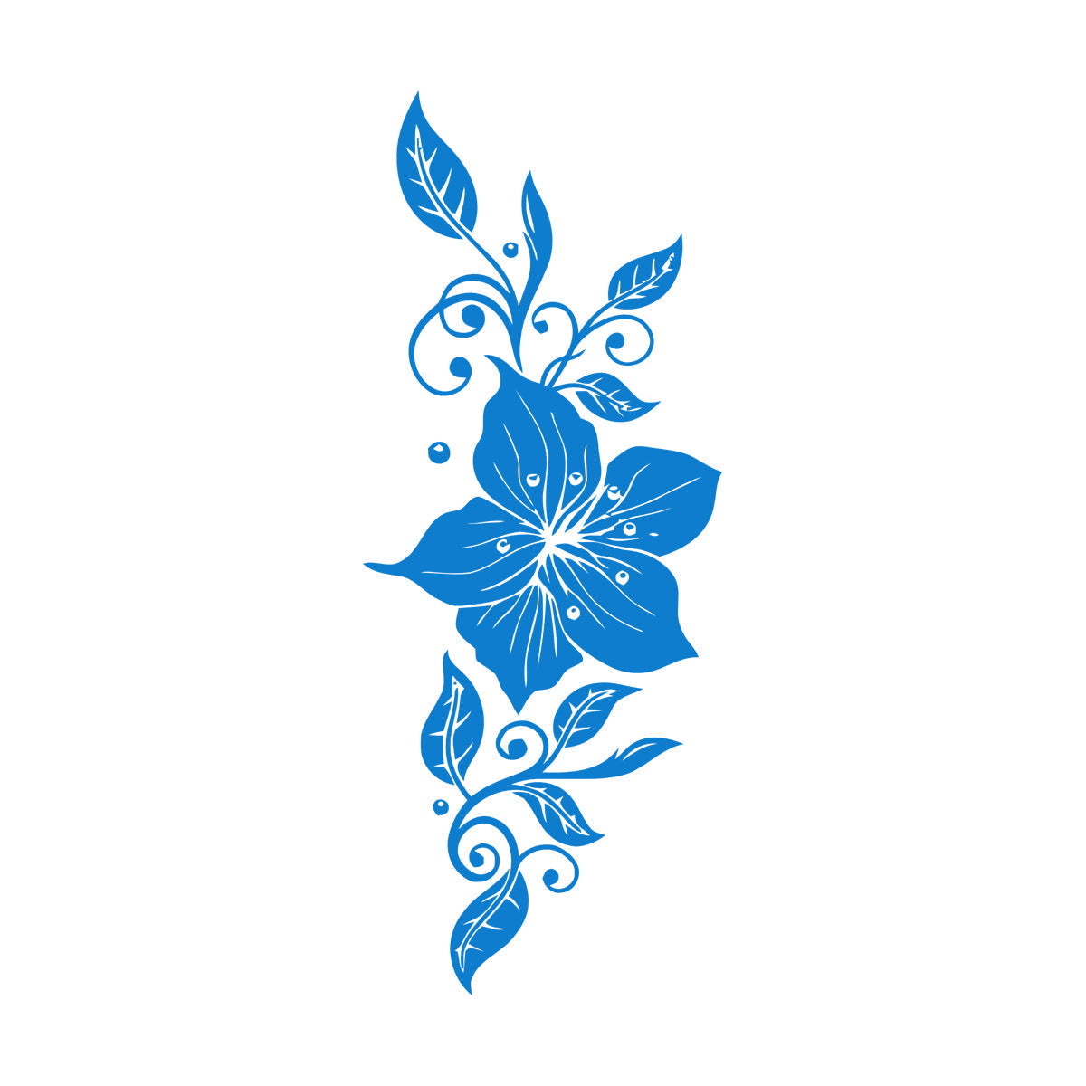 Wall Stickers Abstract Flower Arrangement Abstract Do Not Damage The Wall Surface