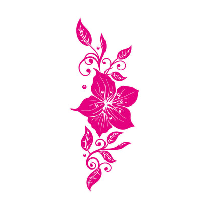 Wall Stickers Abstract Flower Arrangement Abstract Do Not Damage The Wall Surface