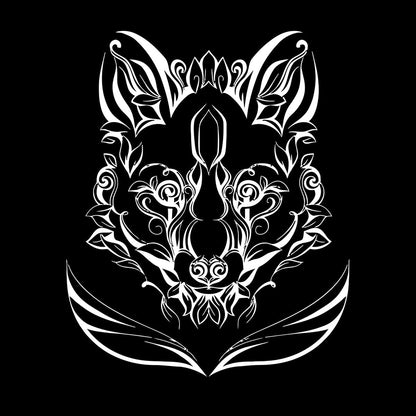 Fine Carving Decals Animal Fox Predator Flowers Patterns Characters Multi Color Selection