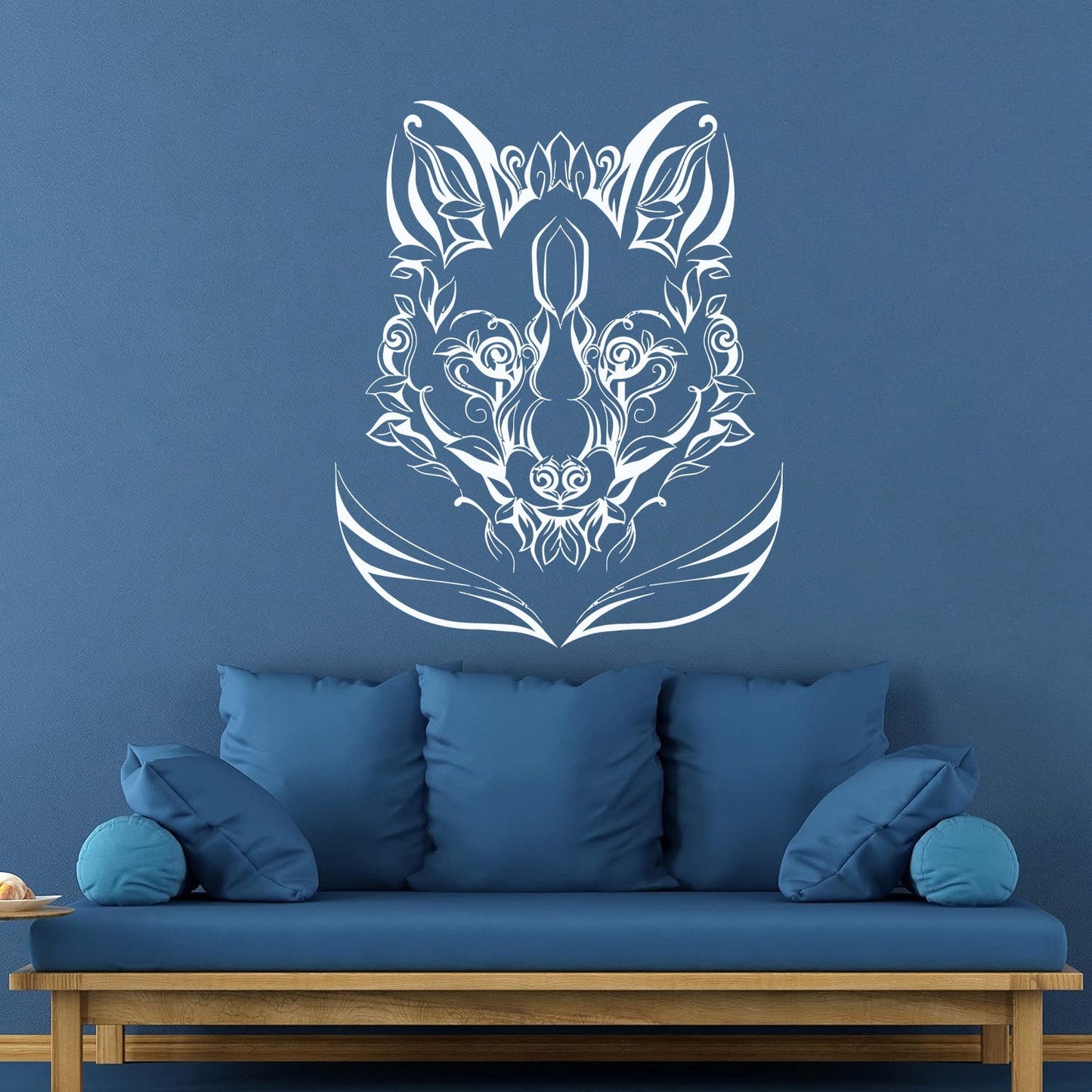 Fine Carving Decals Animal Fox Predator Flowers Patterns Characters Multi Color Selection