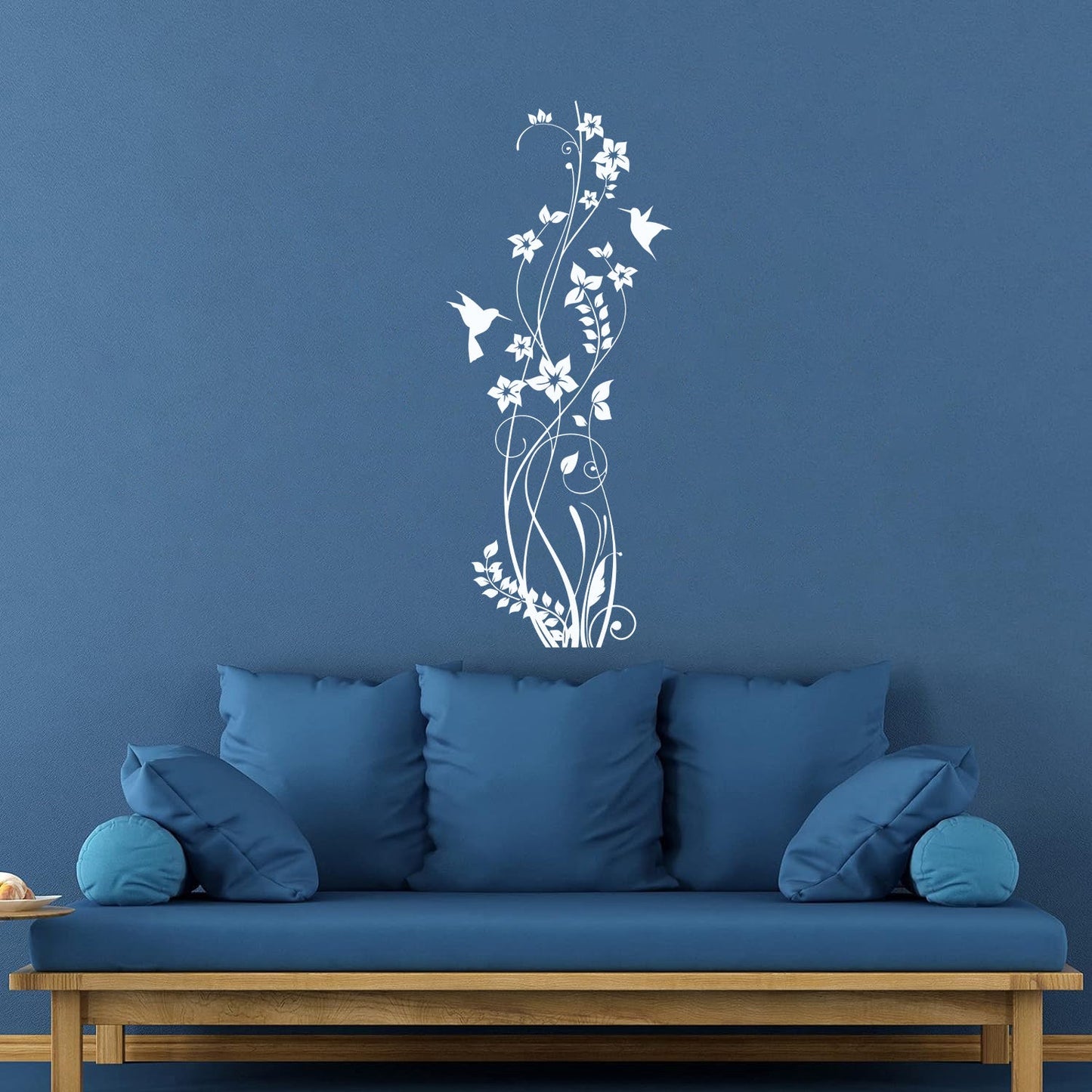 Wall Decals Pvc Beautiful Home Ation Flower Birds Patterns Multiple Size Options