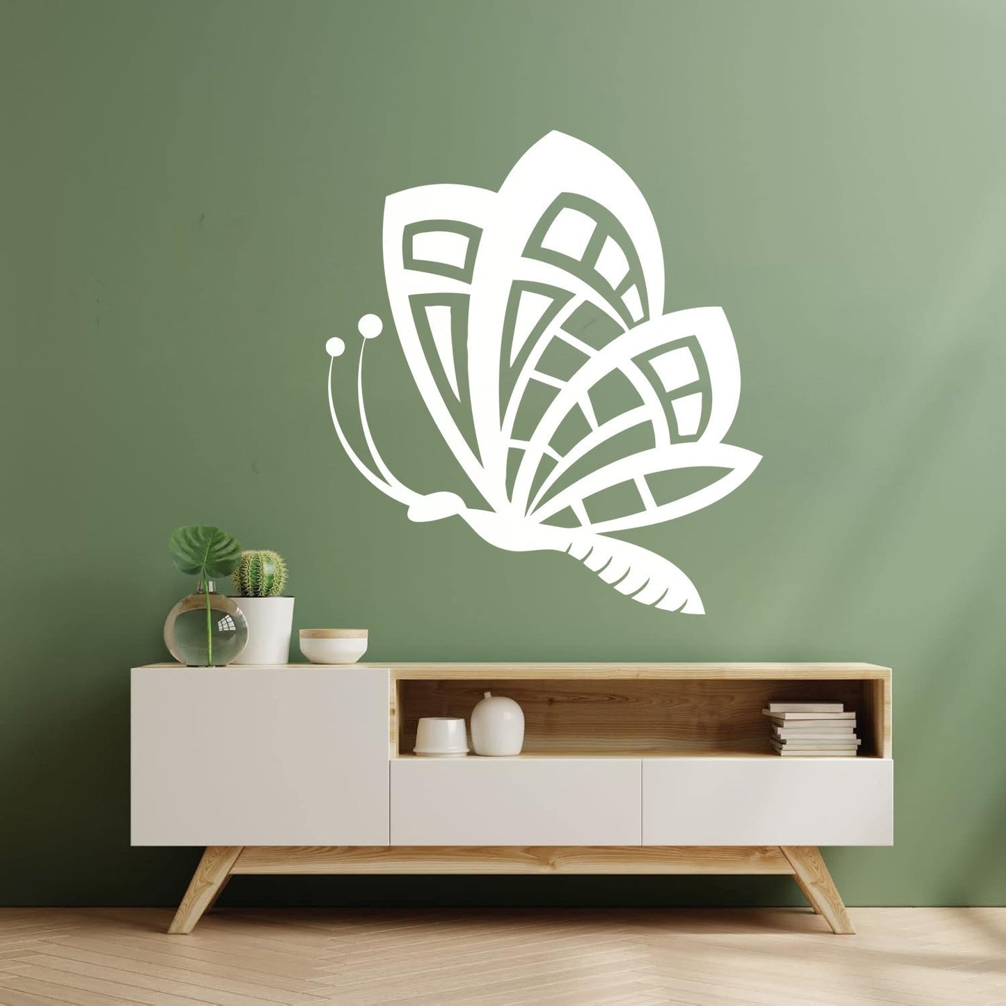 Butterfly Animals Insects Flower Patterns Wings Flying Vinyl Wall Decals Art Decoration
