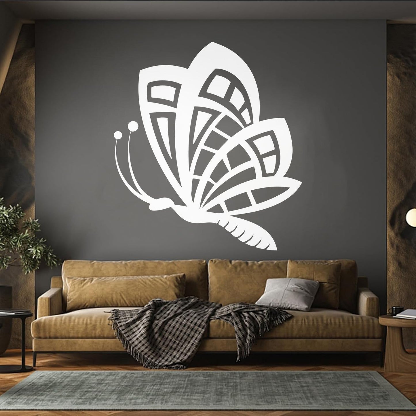 Butterfly Animals Insects Flower Patterns Wings Flying Vinyl Wall Decals Art Decoration