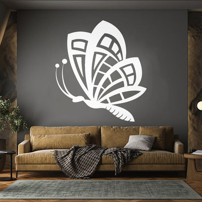 Butterfly Animals Insects Flower Patterns Wings Flying Vinyl Wall Decals Art Decoration