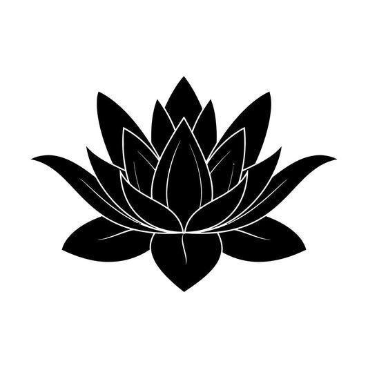 Wall Decals Paster Paper Lotus Flower Buddhism Symbol Of Purity Talisman Multi Color Selection