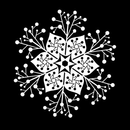 Wall Decals Pvc Circle Flower Ornament Natural Mandala Store Decoration