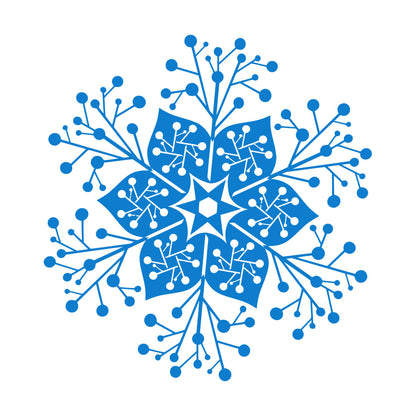 Wall Decals Pvc Circle Flower Ornament Natural Mandala Store Decoration