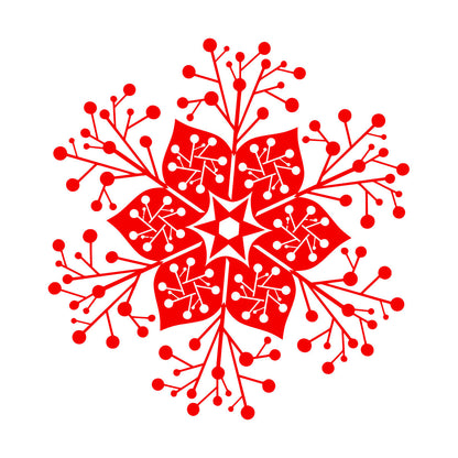 Wall Decals Pvc Circle Flower Ornament Natural Mandala Store Decoration