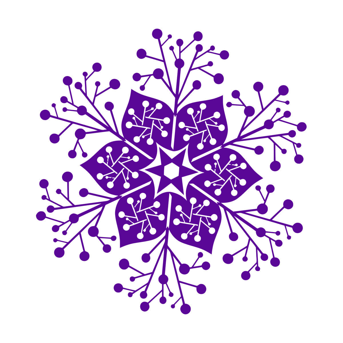 Wall Decals Pvc Circle Flower Ornament Natural Mandala Store Decoration