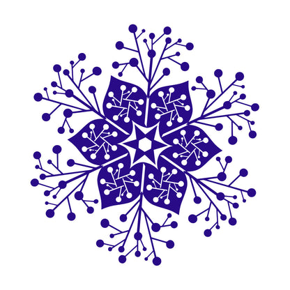 Wall Decals Pvc Circle Flower Ornament Natural Mandala Store Decoration