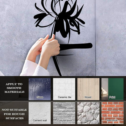 Vinyl Art Sticker Lotus Sacred Flower East Symbol Of Buddhism Home Can Modify And Add Information