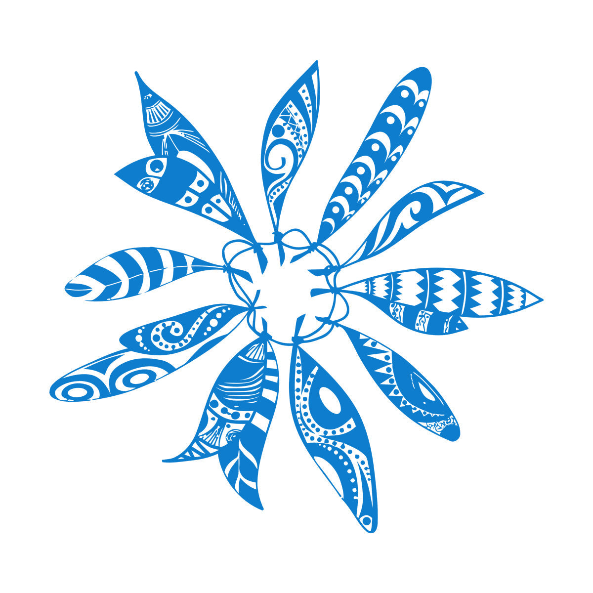 Lettering Decals Magic Talisman Flower Dreamcatcher Feathers Ornament Wall Beautification