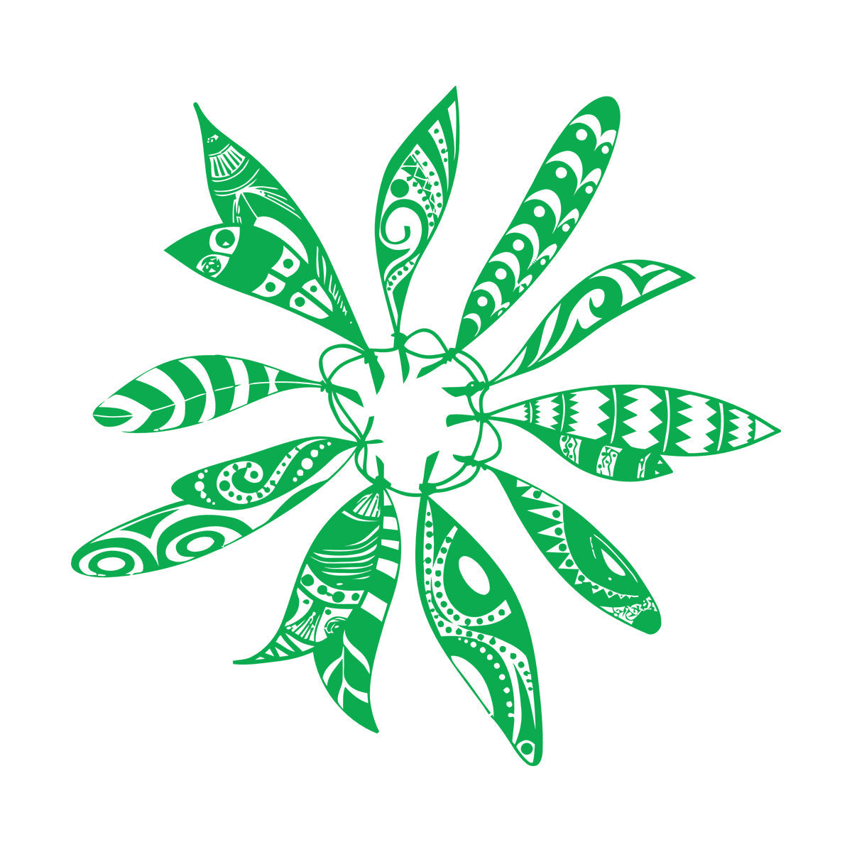 Lettering Decals Magic Talisman Flower Dreamcatcher Feathers Ornament Wall Beautification