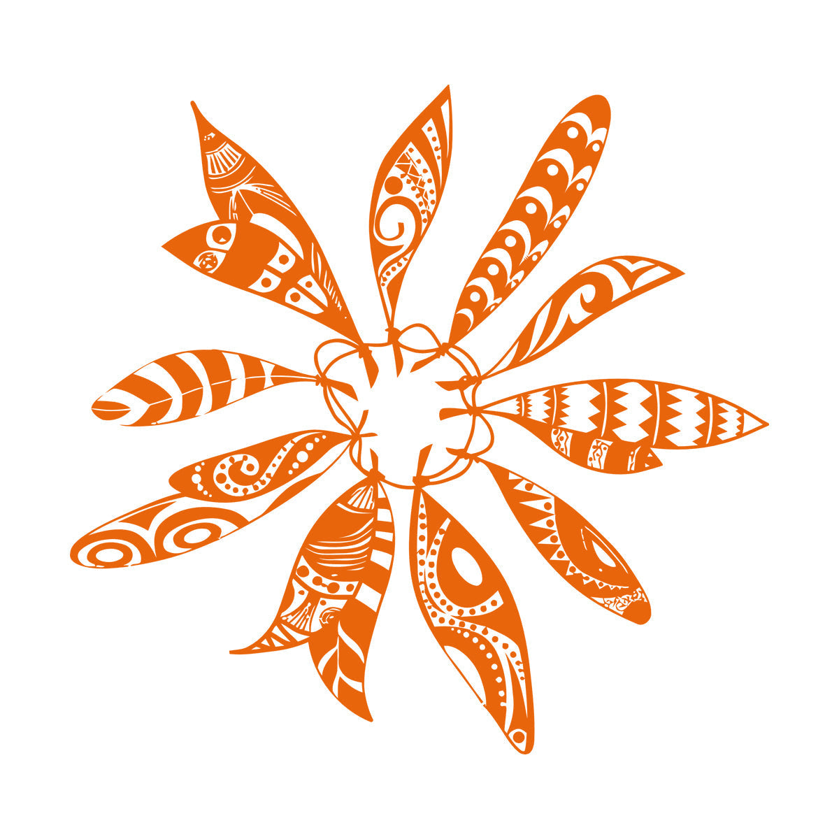 Lettering Decals Magic Talisman Flower Dreamcatcher Feathers Ornament Wall Beautification