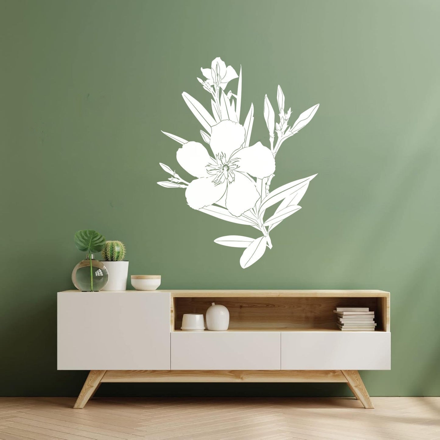 Wall Decals Flower Branch Bud And Leaves Tattoo Culture