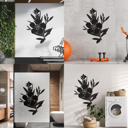 Wall Decals Flower Branch Bud And Leaves Tattoo Culture