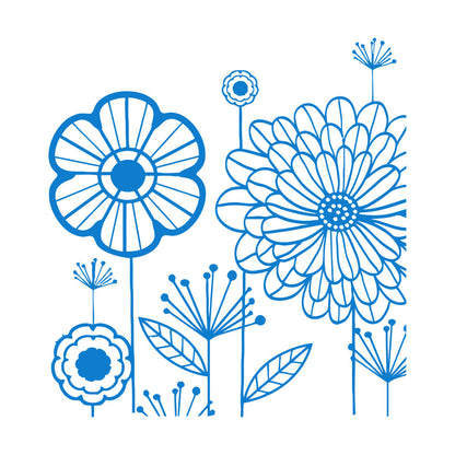 Wall Stickers Floral Flower Dandelion Cool Modern Art Mural Painting