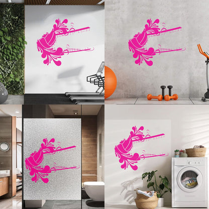 Wall Decals Pvc Volleyball Ball Grid Flowers Sport Stadium Game Can Modify And Add Information