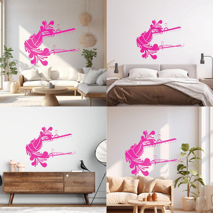 Wall Decals Pvc Volleyball Ball Grid Flowers Sport Stadium Game Can Modify And Add Information