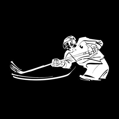 Fine Carving Stickers Hockey Sport Stick Puck Game Tattoo Culture