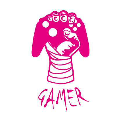 Game Hand Video Game Gaming Boys Lettering Stickers Art Mural Painting
