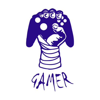 Game Hand Video Game Gaming Boys Lettering Stickers Art Mural Painting