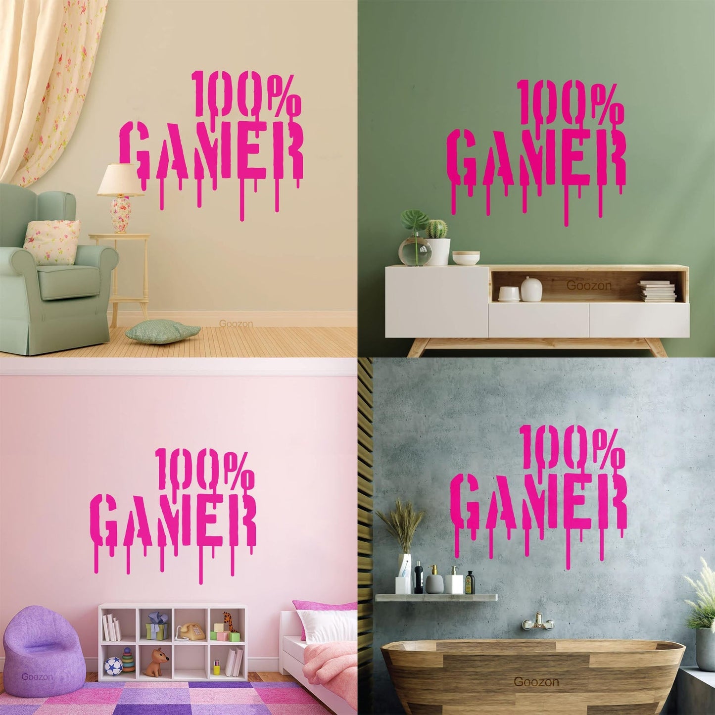Wall Decals Paster Paper Game Decalvideo Games Playroom Boys % Game Multiple Size Options