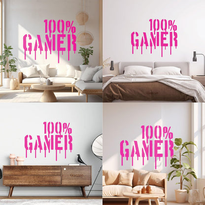 Wall Decals Paster Paper Game Decalvideo Games Playroom Boys % Game Multiple Size Options