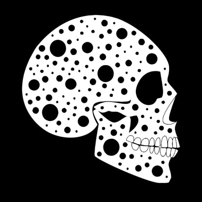 Wall Decals Abstract Funny Halloween Horror Human Skull Art Mural Painting