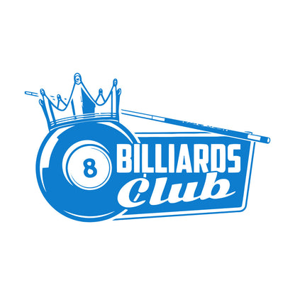 Wall Decals Pvc Billiards Club Crown King Hobbies Sports Leisure Room Tattoo Culture