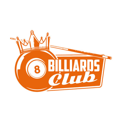 Wall Decals Pvc Billiards Club Crown King Hobbies Sports Leisure Room Tattoo Culture