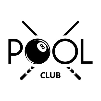 Billiards Hobbies Player Sports Pool Club Vinyl Wall Stickers Do Not Damage The Wall Surface
