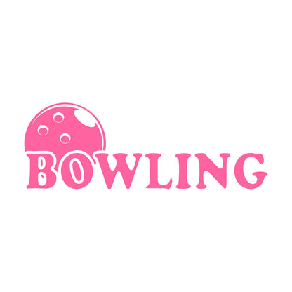 Engraving Decals Bowling Club Sport Entertainment Center Easy Installation