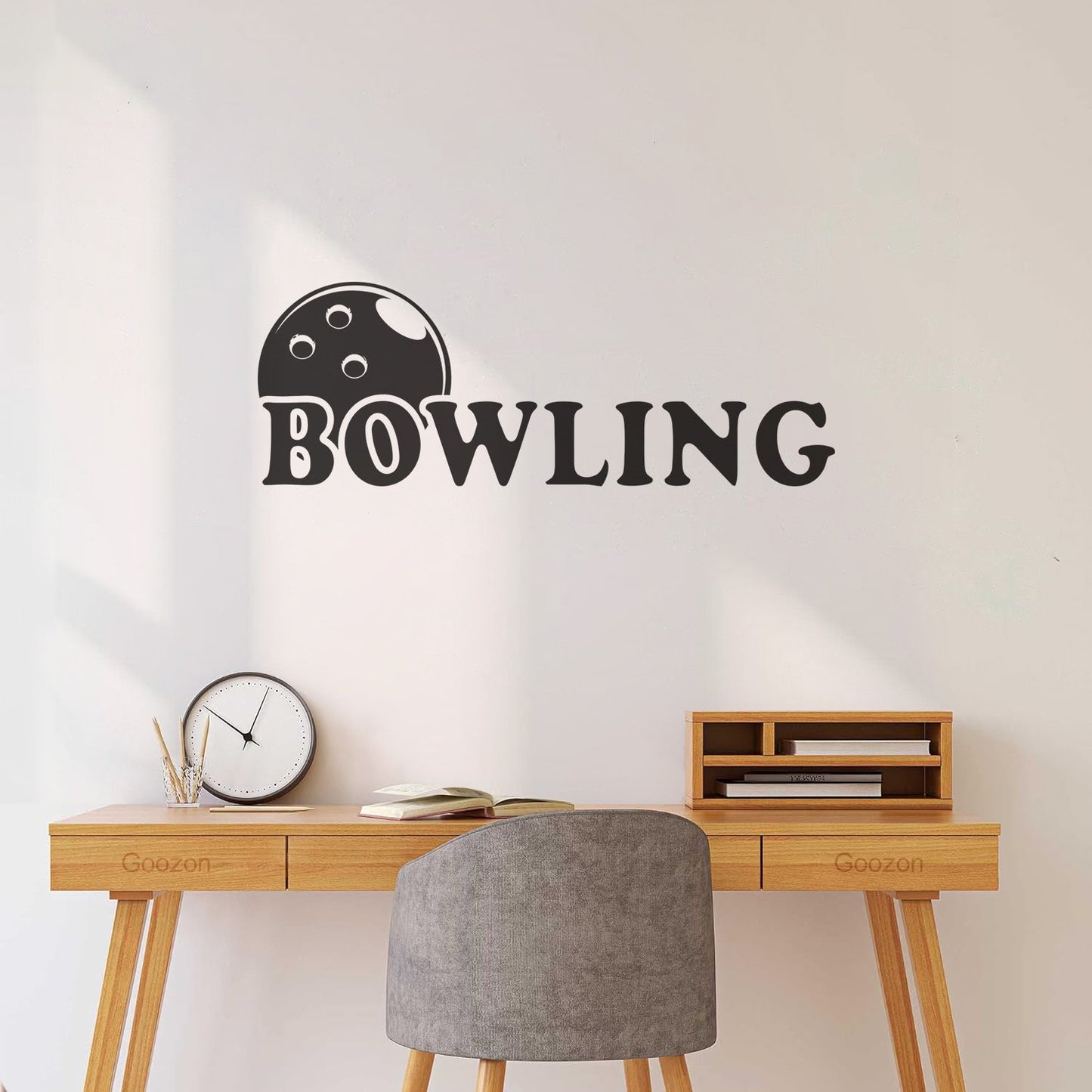 Engraving Decals Bowling Club Sport Entertainment Center Easy Installation