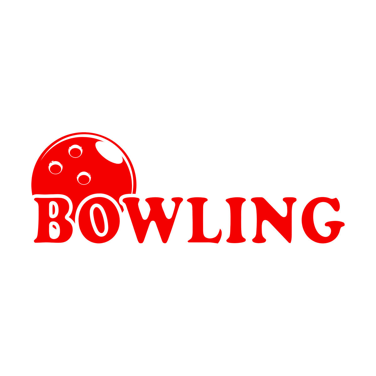 Engraving Decals Bowling Club Sport Entertainment Center Easy Installation