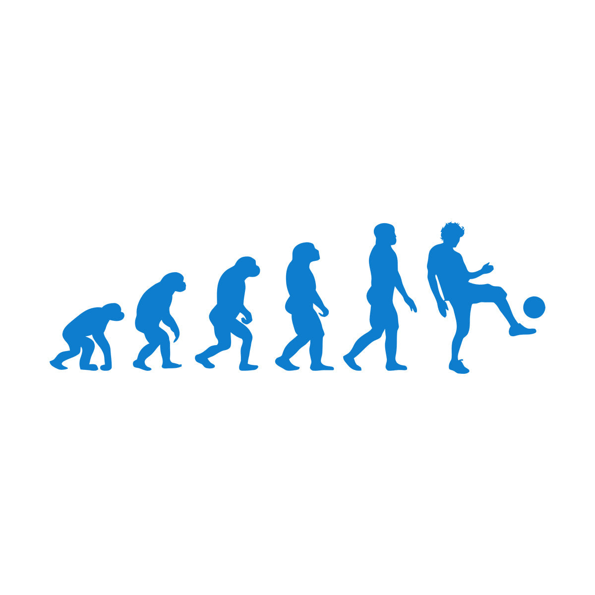 Boy Teen Evolution Soccer Player Sports Mural And Wall Vinyl Decal Art Mural Painting