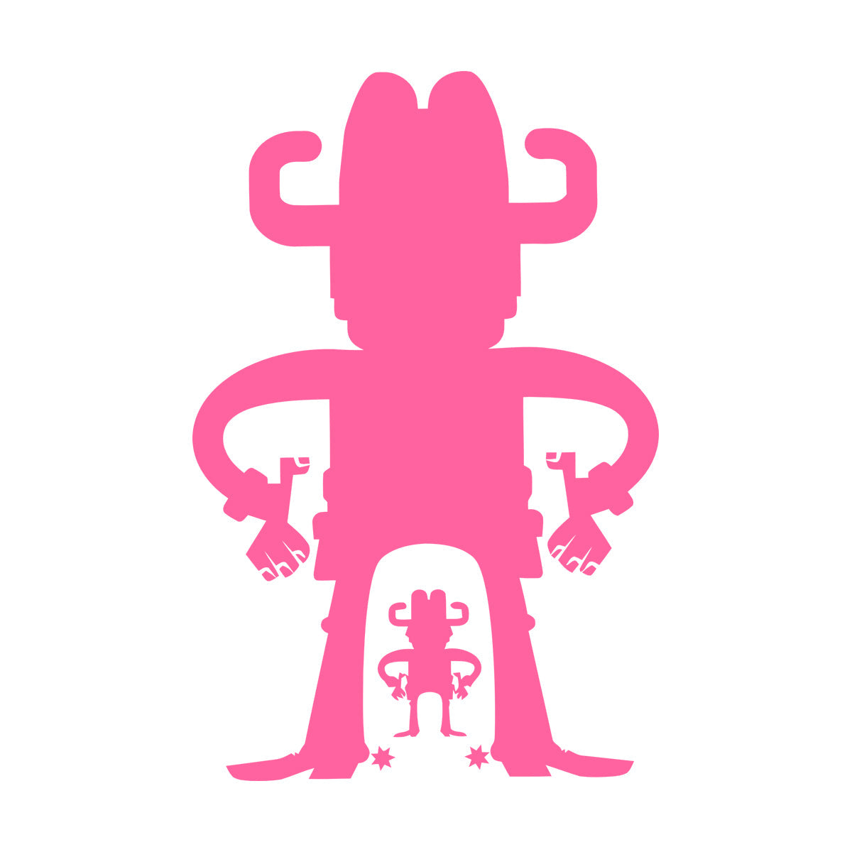 Vinyl Art Sticker Cartoon Cowboys Wild West Western Boys Art Decoration