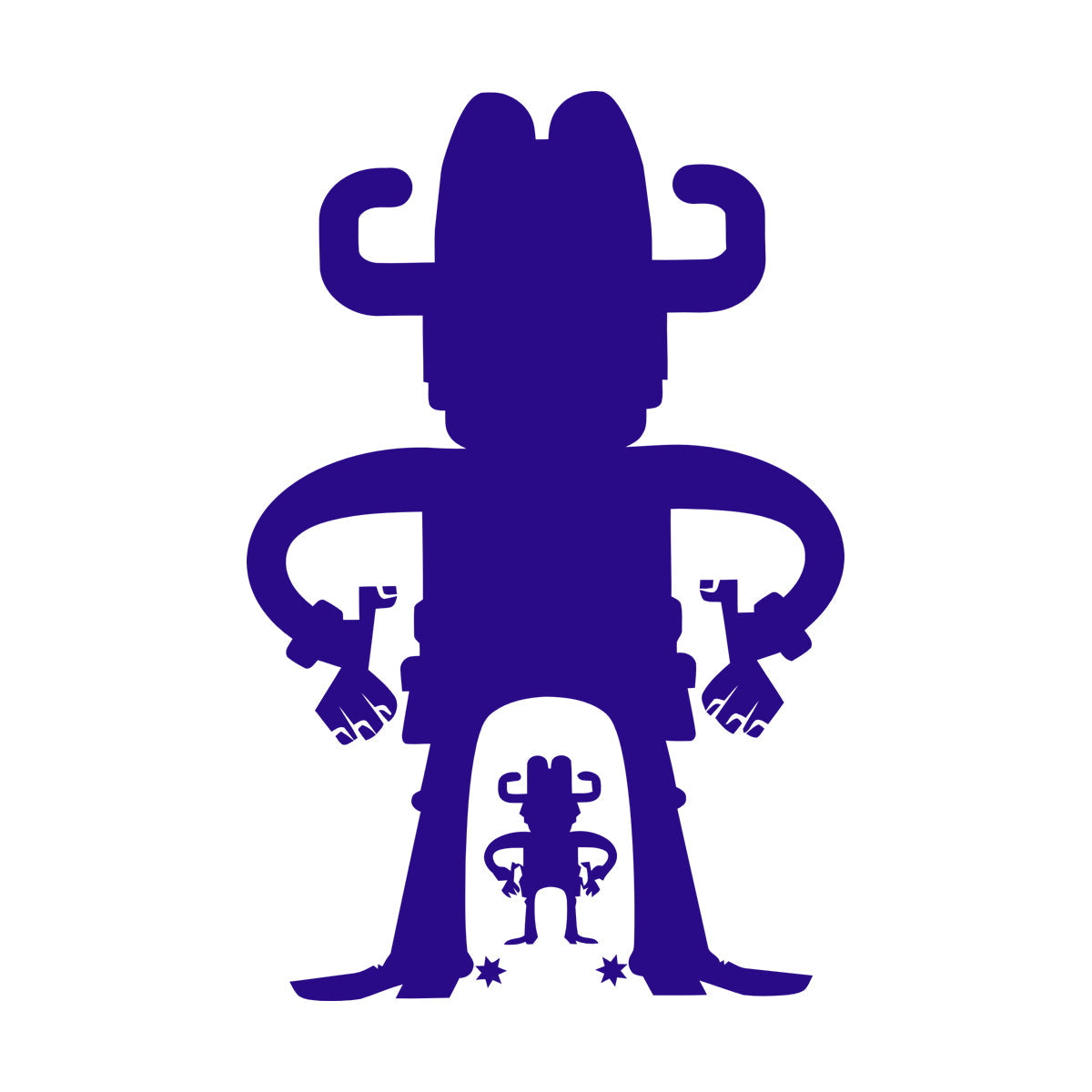 Vinyl Art Sticker Cartoon Cowboys Wild West Western Boys Art Decoration