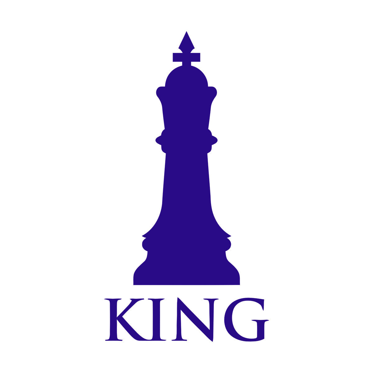 Lettering Stickers Chess Club Intellectual Game Chess King Glass Stickers