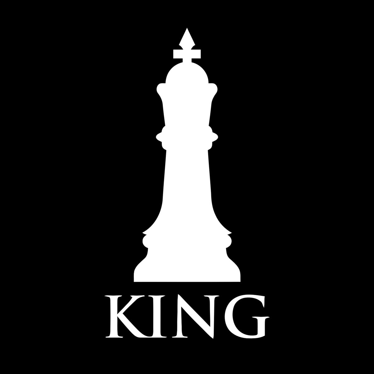 Lettering Stickers Chess Club Intellectual Game Chess King Glass Stickers