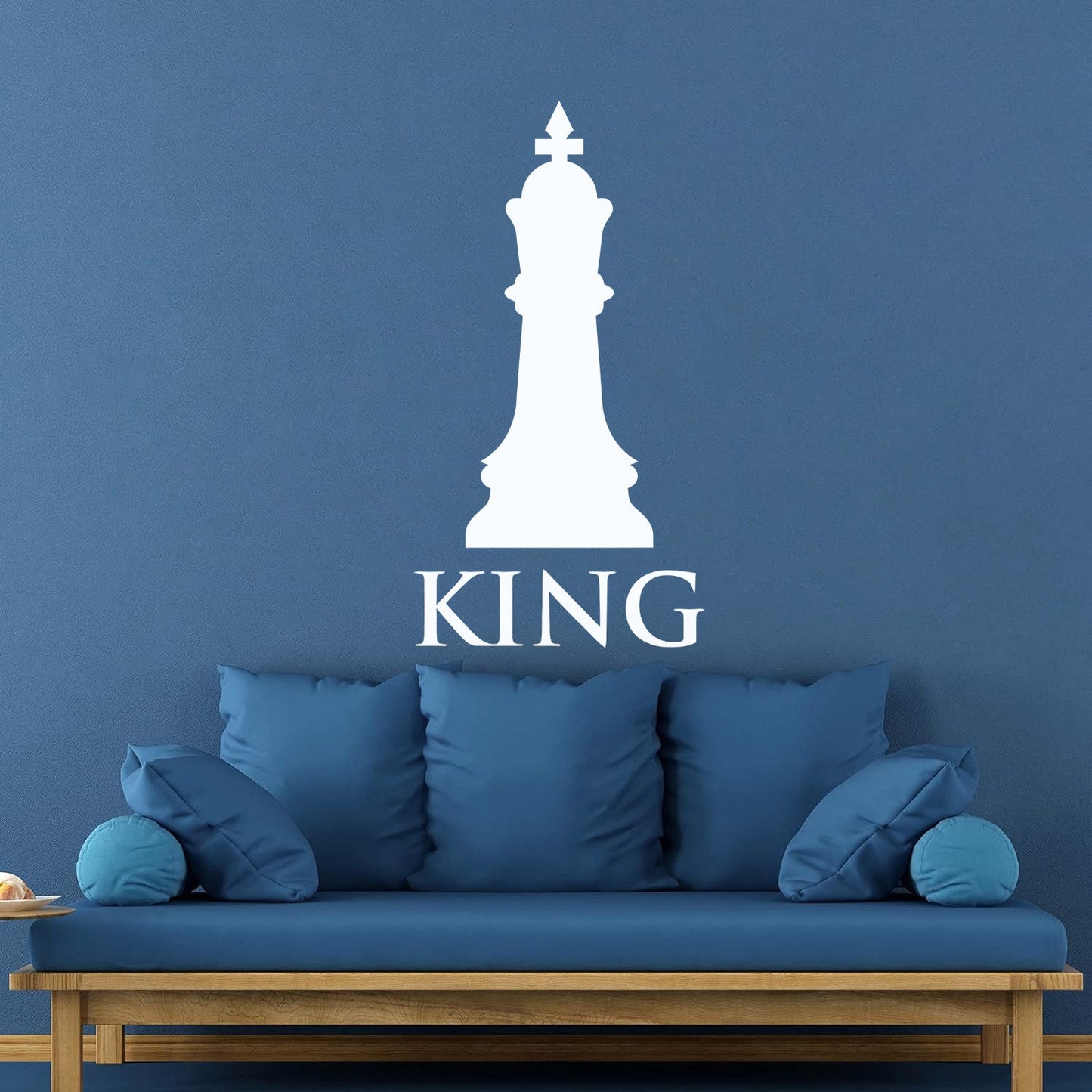 Lettering Stickers Chess Club Intellectual Game Chess King Glass Stickers