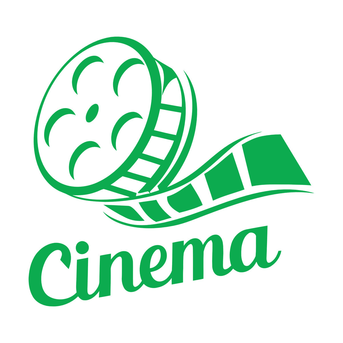 Cinema Movie Spool House Wall Stickers Paster Paper Equipped With Transfer Film Kit