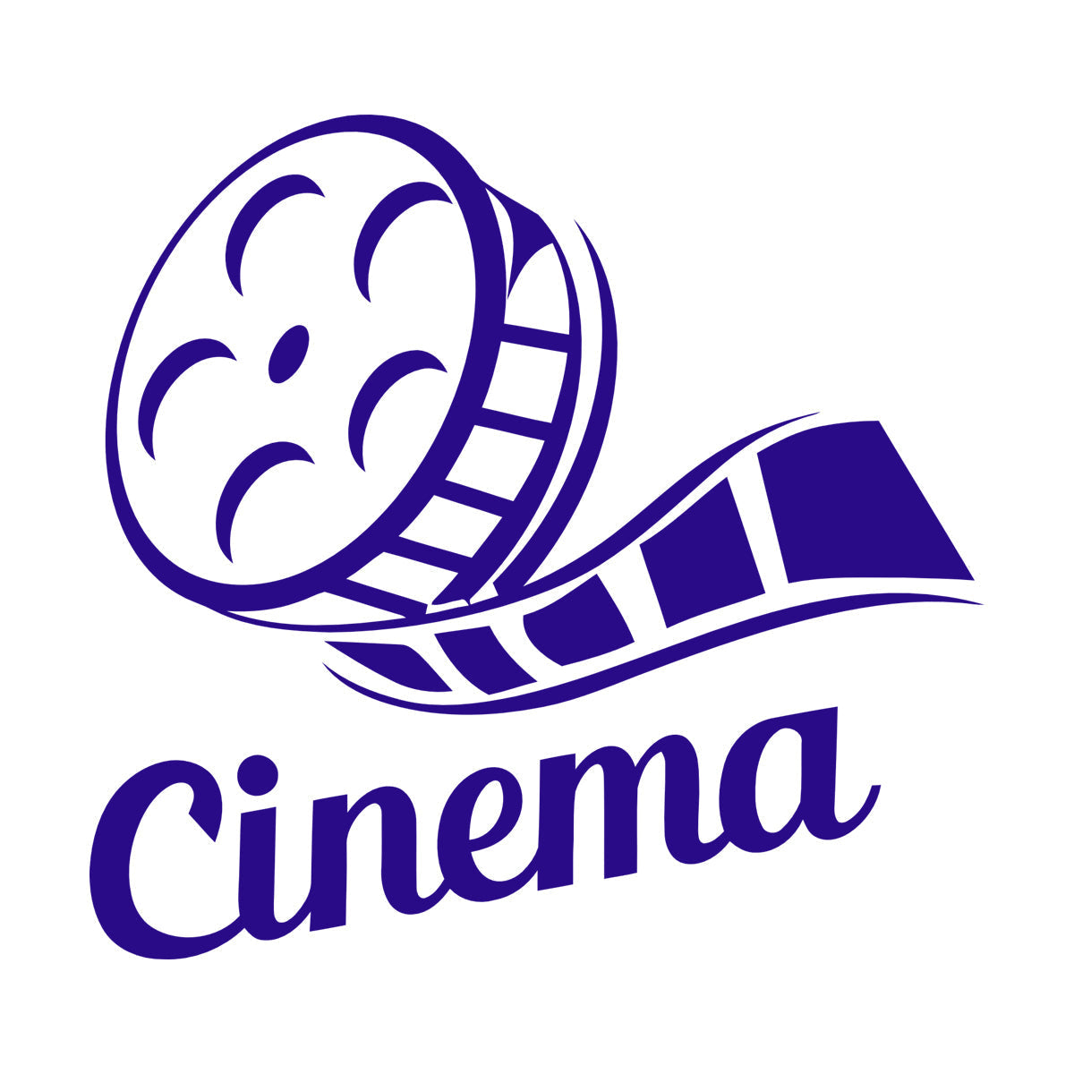 Cinema Movie Spool House Wall Stickers Paster Paper Equipped With Transfer Film Kit