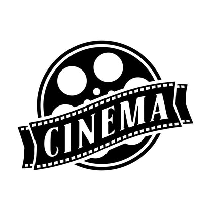 Wall Vinyl Sticker Decor Cinema Films Movie Theatre Tv Easy Installation