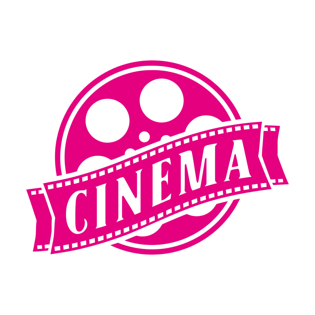 Wall Vinyl Sticker Decor Cinema Films Movie Theatre Tv Easy Installation